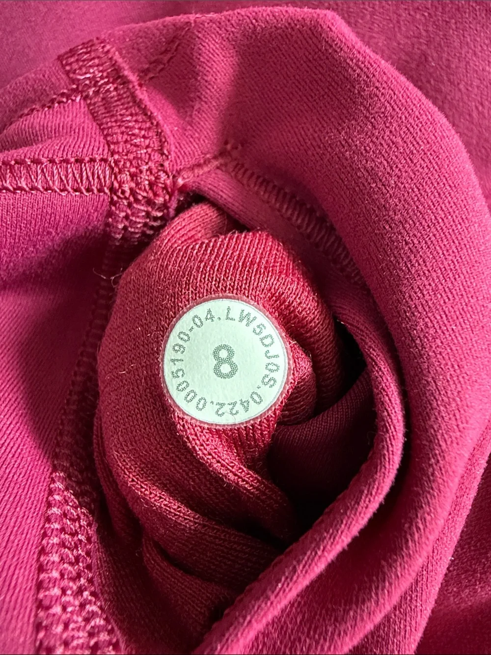 Lululemon Magenta High-Waist Leggings
